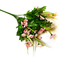 искусственные цветы букет ромашка с осокой цвета белый с розовым 19