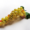 искусственные цветы виноград средний цвета желтый 1